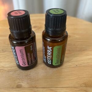 Geranium and Terra sheild